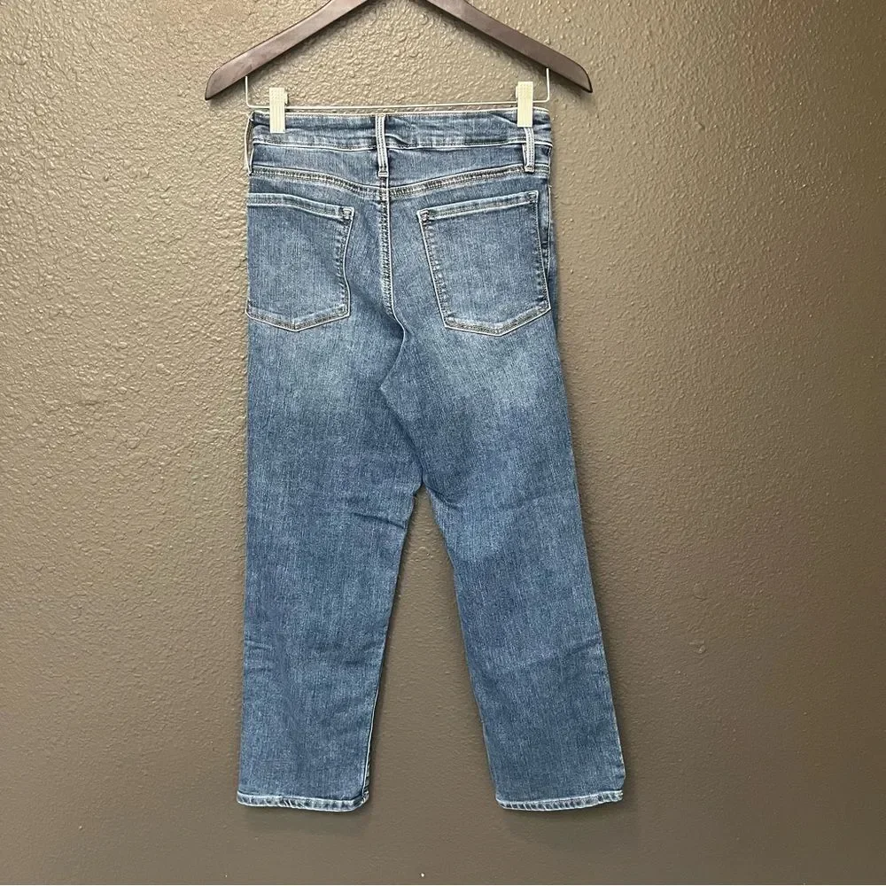 Athleta sculptek slim straight jean lapis wash